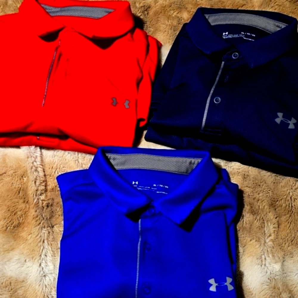 Under Armour Men's Dark Blue Shirts